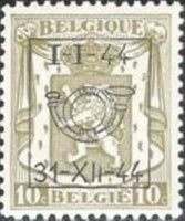 Belgium 1944 Definitives - Small State Arms - Precancellations-Stamps-Belgium-StampPhenom