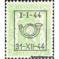 Belgium 1944 Definitives - Small State Arms - Precancellations-Stamps-Belgium-StampPhenom