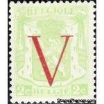 Belgium 1944 Definitives - Small State Arms with ' V ' bossing-Stamps-Belgium-StampPhenom