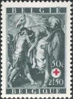 Belgium 1944 Red Cross - 80th Anniversary-Stamps-Belgium-StampPhenom