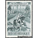 Belgium 1944 Winter Relief Fund - St. Martin - 8th Series-Stamps-Belgium-StampPhenom