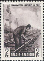 Belgium 1945-1946 Different Professions - Railway Stamps-Stamps-Belgium-StampPhenom