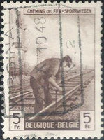 Belgium 1945-1946 Different Professions - Railway Stamps-Stamps-Belgium-StampPhenom