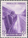 Belgium 1945-1946 Different Professions - Railway Stamps-Stamps-Belgium-StampPhenom