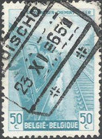 Belgium 1945-1946 Different Professions - Railway Stamps-Stamps-Belgium-StampPhenom