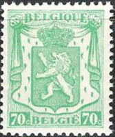 Belgium 1945-1948 Definitives - Small State Arms-Stamps-Belgium-StampPhenom