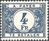 Belgium 1945-1953 Digit in White Circle - Postage Due Stamps-Stamps-Belgium-StampPhenom