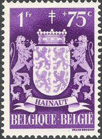 Belgium 1945 Anti Tuberculosis - Provincial Arms-Stamps-Belgium-StampPhenom