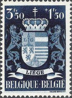 Belgium 1945 Anti Tuberculosis - Provincial Arms-Stamps-Belgium-StampPhenom