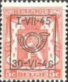 Belgium 1945 Definitives - Small State Arms - Precancellations-Stamps-Belgium-StampPhenom