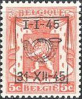 Belgium 1945 Definitives - Small State Arms - Precancellations-Stamps-Belgium-StampPhenom