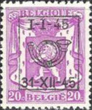 Belgium 1945 Definitives - Small State Arms - Precancellations-Stamps-Belgium-StampPhenom