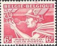 Belgium 1945 Mercurius - Railway Parcel Stamps-Stamps-Belgium-StampPhenom