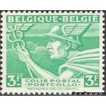 Belgium 1945 Mercurius - Railway Parcel Stamps-Stamps-Belgium-StampPhenom