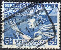 Belgium 1945 Mercury - Parcel Post-Stamps-Belgium-StampPhenom