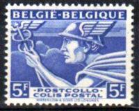 Belgium 1945 Mercury - Parcel Post-Stamps-Belgium-StampPhenom