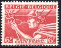 Belgium 1945 Mercury - Parcel Post-Stamps-Belgium-StampPhenom