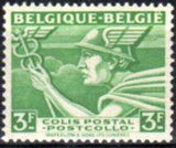 Belgium 1945 Mercury - Parcel Post-Stamps-Belgium-StampPhenom