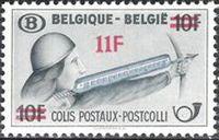 Belgium 1946-1948 Archer and Archer Surcharged-Stamps-Belgium-StampPhenom