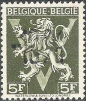 Belgium 1946 Definitives - "-10%" Local Surcharges-Stamps-Belgium-StampPhenom