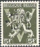 Belgium 1946 Definitives - "-10%" Local Surcharges-Stamps-Belgium-StampPhenom