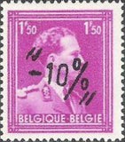 Belgium 1946 Definitives - "-10%" Local Surcharges-Stamps-Belgium-StampPhenom