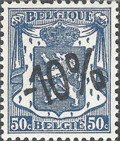 Belgium 1946 Definitives - "-10%" Other Values Surcharges-Stamps-Belgium-StampPhenom