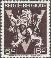 Belgium 1946 Definitives - "-10%" Other Values Surcharges-Stamps-Belgium-StampPhenom