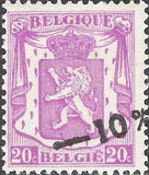 Belgium 1946 Definitives - "-10%" Other Values Surcharges-Stamps-Belgium-StampPhenom