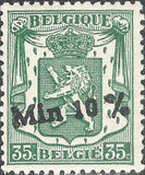 Belgium 1946 Definitives - "-10%" Other Values Surcharges-Stamps-Belgium-StampPhenom