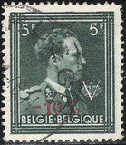 Belgium 1946 Definitives - "-10%" Type General Surcharges-Stamps-Belgium-StampPhenom