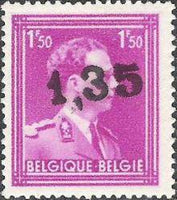 Belgium 1946 Definitives - "-10%" Type Ghislenghien Surcharges-Stamps-Belgium-StampPhenom