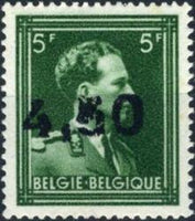 Belgium 1946 Definitives - "-10%" Type Ghislenghien Surcharges-Stamps-Belgium-StampPhenom