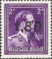 Belgium 1946 Definitives - "-10%" Type Ghislenghien Surcharges-Stamps-Belgium-StampPhenom