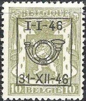 Belgium 1946 Definitives - Small State Arms - Precancellations-Stamps-Belgium-StampPhenom