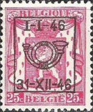 Belgium 1946 Definitives - Small State Arms - Precancellations-Stamps-Belgium-StampPhenom