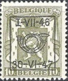 Belgium 1946 Definitives - Small State Arms - Precancellations-Stamps-Belgium-StampPhenom