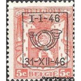 Belgium 1946 Definitives - Small State Arms - Precancellations-Stamps-Belgium-StampPhenom