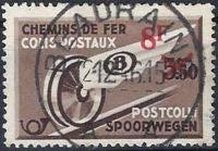 Belgium 1946 Winged Wheel Surcharged - Railway Parcel Stamps-Stamps-Belgium-StampPhenom