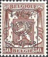 Belgium 1947 Definitives - Small State Arms - Precancellations-Stamps-Belgium-StampPhenom