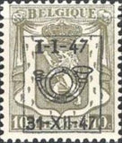 Belgium 1947 Definitives - Small State Arms - Precancellations-Stamps-Belgium-StampPhenom