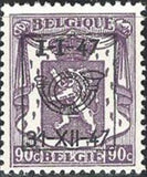 Belgium 1947 Definitives - Small State Arms - Precancellations-Stamps-Belgium-StampPhenom