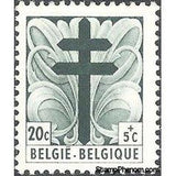 Belgium 1948 Anti Tuberculosis - Cross of Lorraine and Portraits of the Senate-Stamps-Belgium-StampPhenom