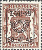 Belgium 1948 Definitives - Small State Arms - Precancellations-Stamps-Belgium-StampPhenom