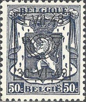 Belgium 1948 Definitives - Small State Arms - Precancellations-Stamps-Belgium-StampPhenom