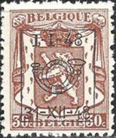 Belgium 1948 Definitives - Small State Arms - Precancellations-Stamps-Belgium-StampPhenom