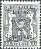 Belgium 1948 Definitives - Small State Arms - Precancellations-Stamps-Belgium-StampPhenom