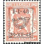 Belgium 1948 Definitives - Small State Arms - Precancellations-Stamps-Belgium-StampPhenom