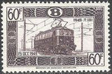 Belgium 1949-1952 Locomotives - Railway Stamps-Stamps-Belgium-StampPhenom