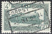 Belgium 1949-1952 Locomotives - Railway Stamps-Stamps-Belgium-StampPhenom